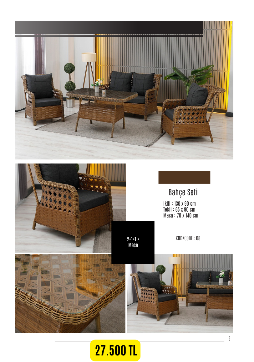 Modern ve Şık Balkon Mobilya Kataloğu