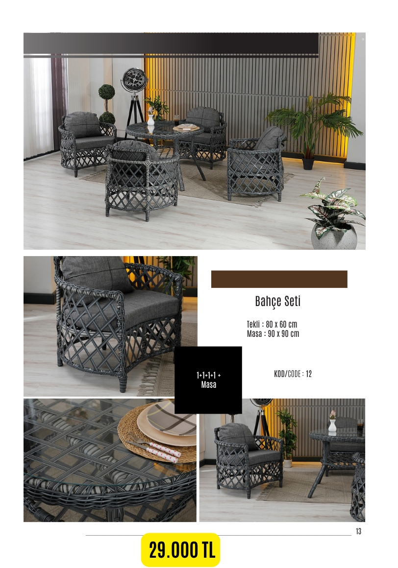 Modern ve Şık Balkon Mobilya Kataloğu