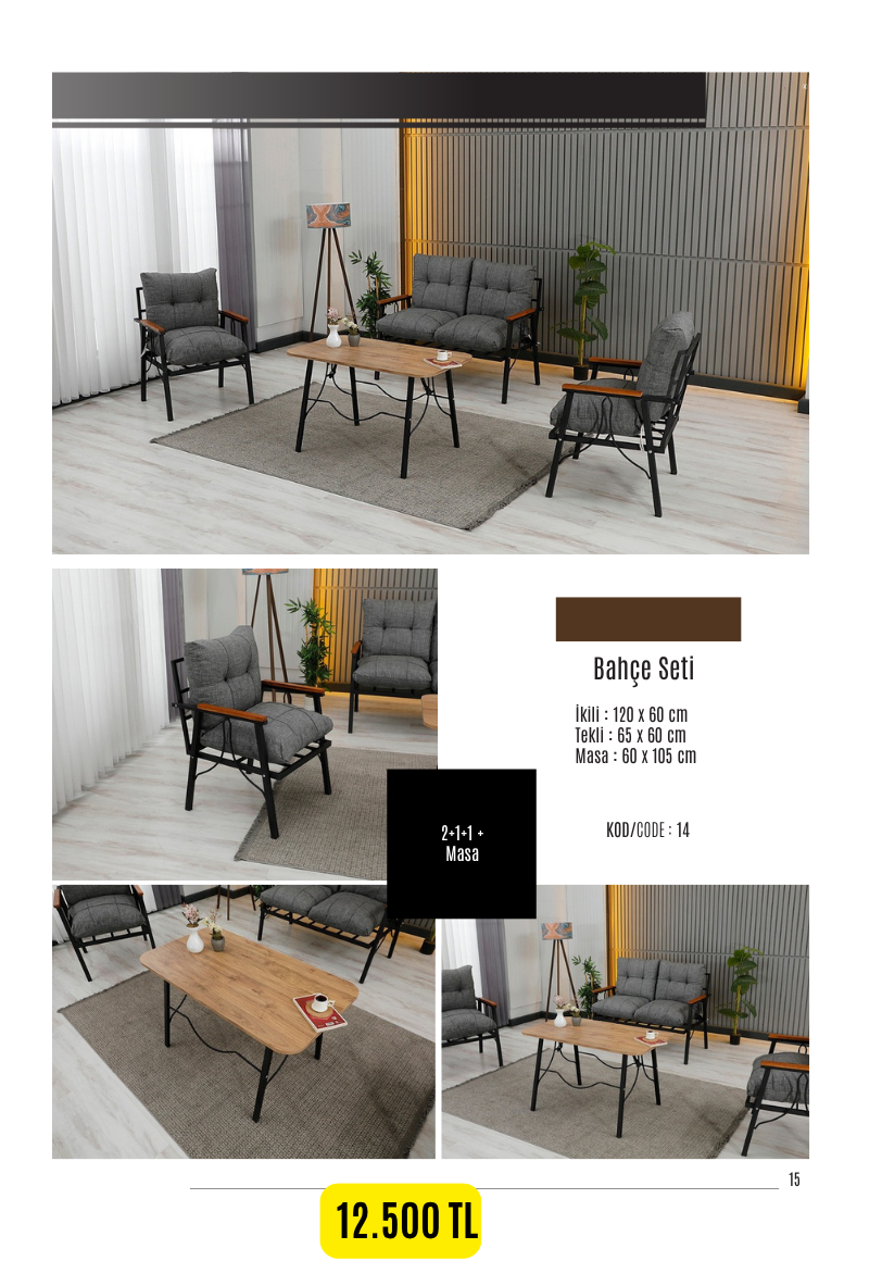 Modern ve Şık Balkon Mobilya Kataloğu