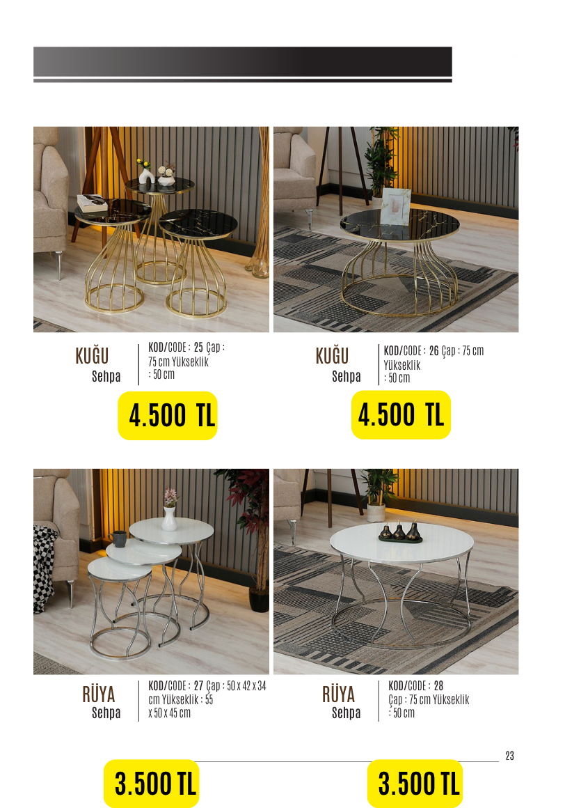 Modern ve Şık Balkon Mobilya Kataloğu