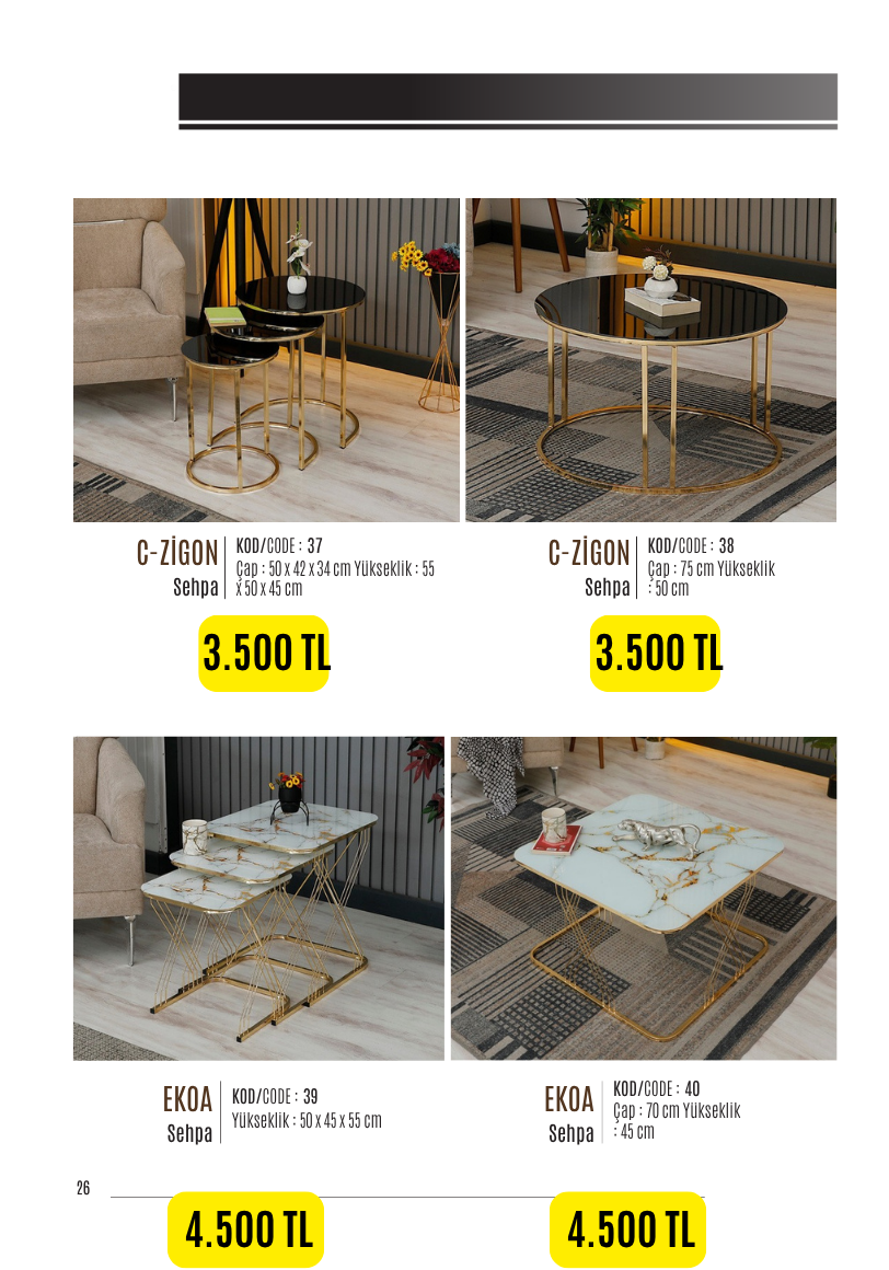 Modern ve Şık Balkon Mobilya Kataloğu