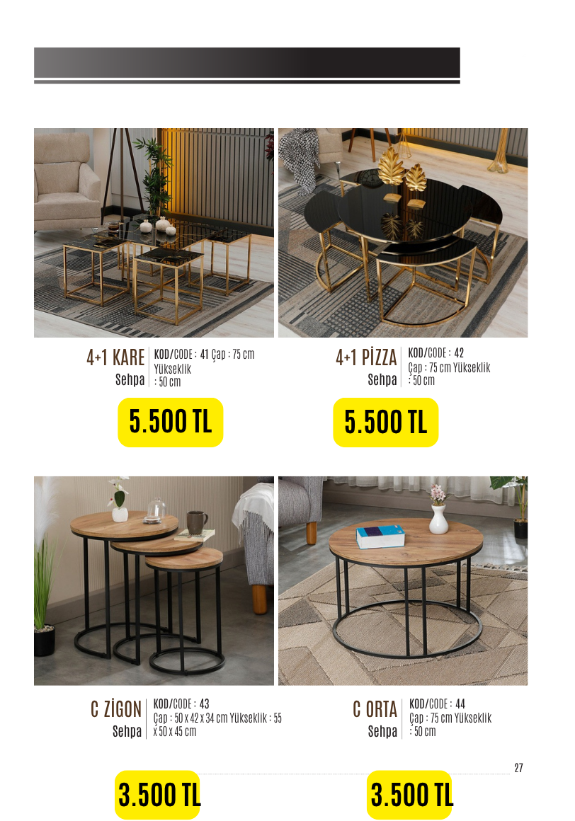 Modern ve Şık Balkon Mobilya Kataloğu