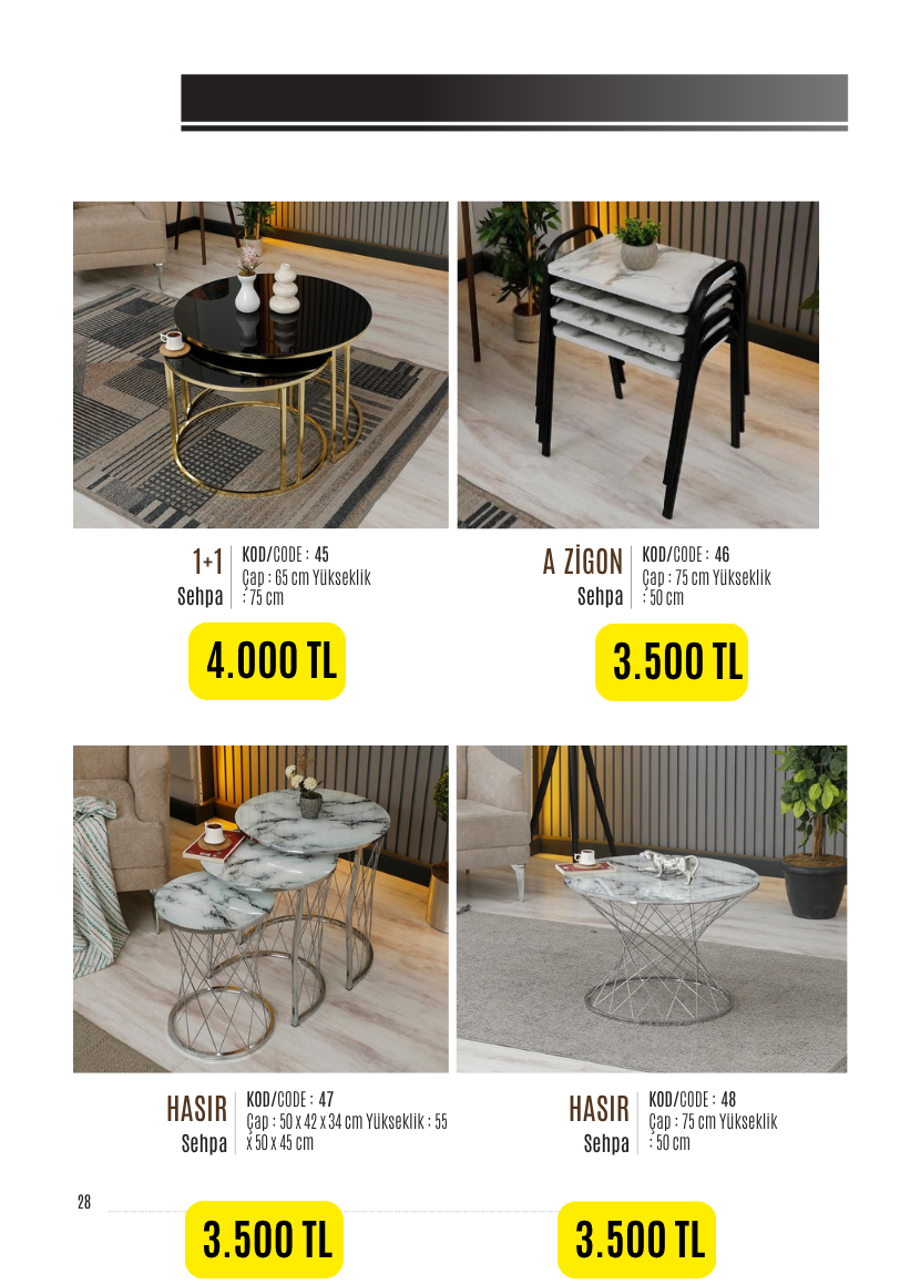 Modern ve Şık Balkon Mobilya Kataloğu