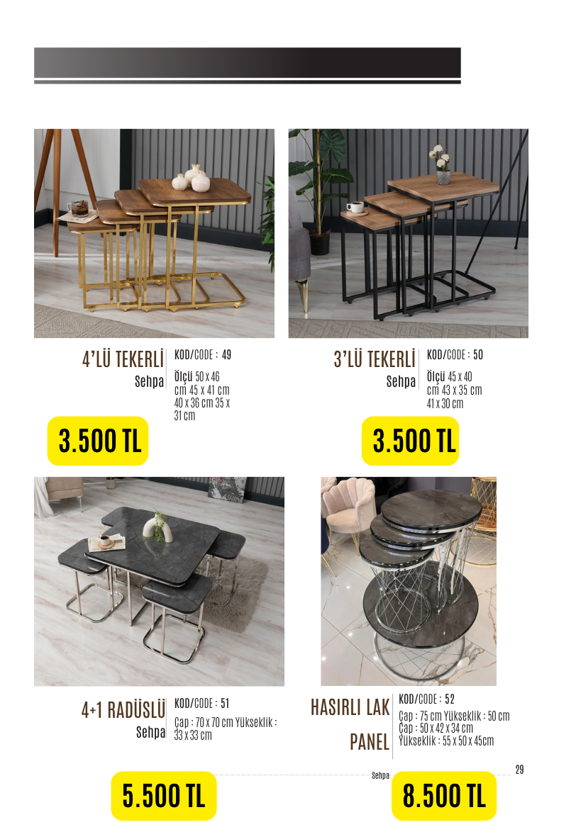 Modern ve Şık Balkon Mobilya Kataloğu