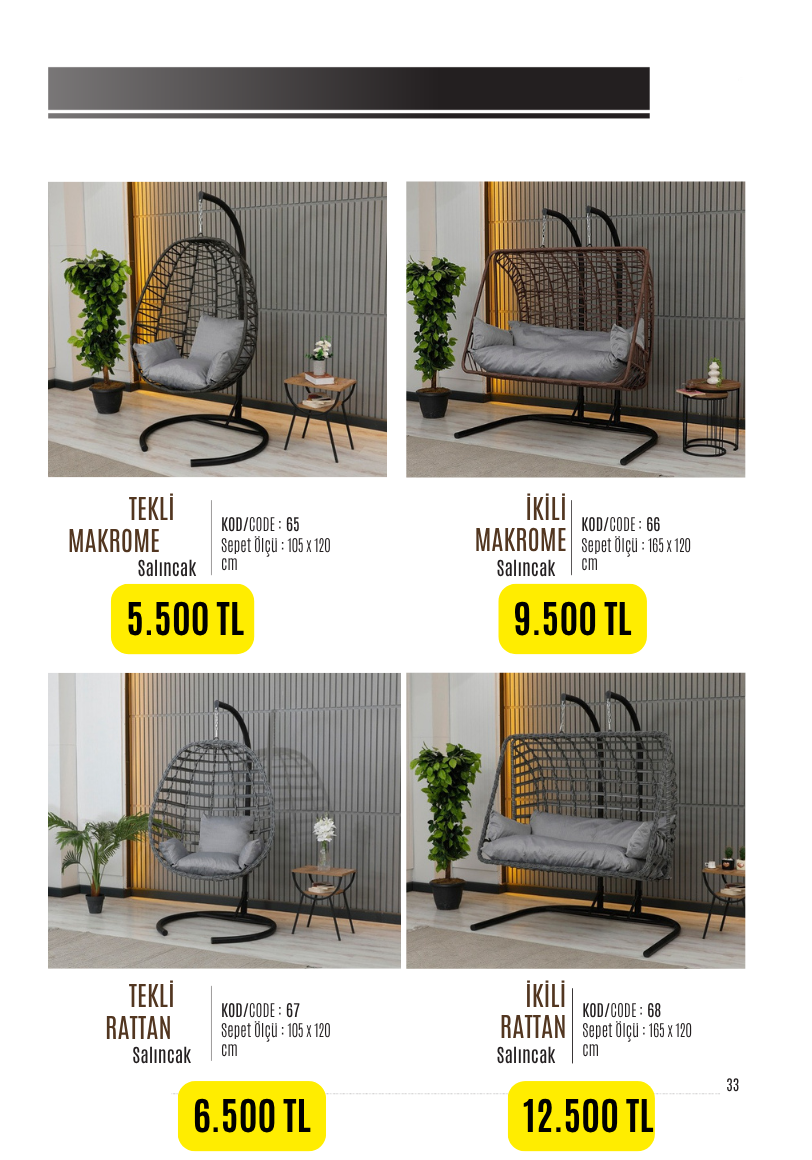 Modern ve Şık Balkon Mobilya Kataloğu