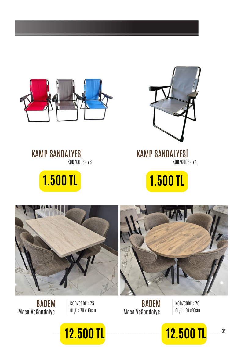 Modern ve Şık Balkon Mobilya Kataloğu
