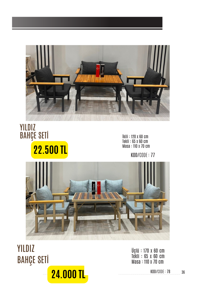 Modern ve Şık Balkon Mobilya Kataloğu