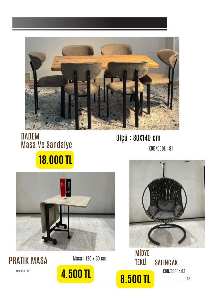 Modern ve Şık Balkon Mobilya Kataloğu