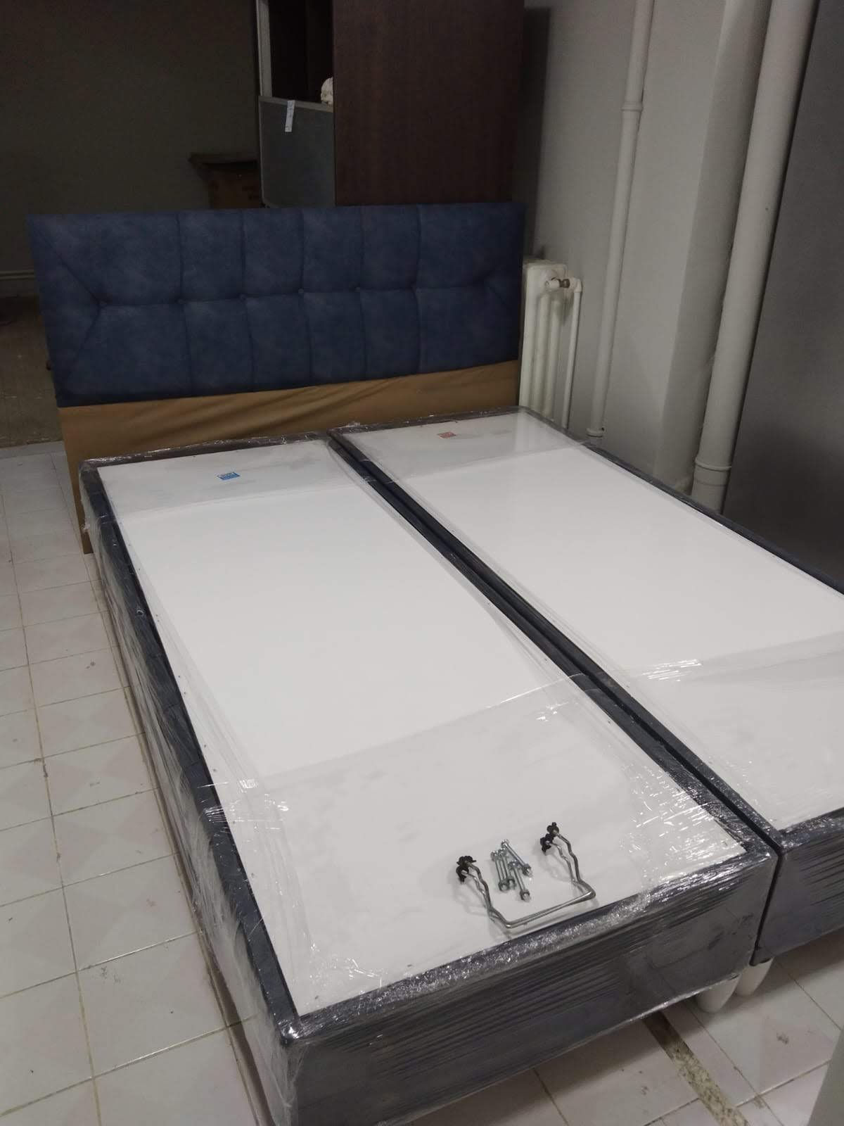 Çift Kişilik Sandıklı Baza - Ahşap ve Çelik Kasa Seçenekleri