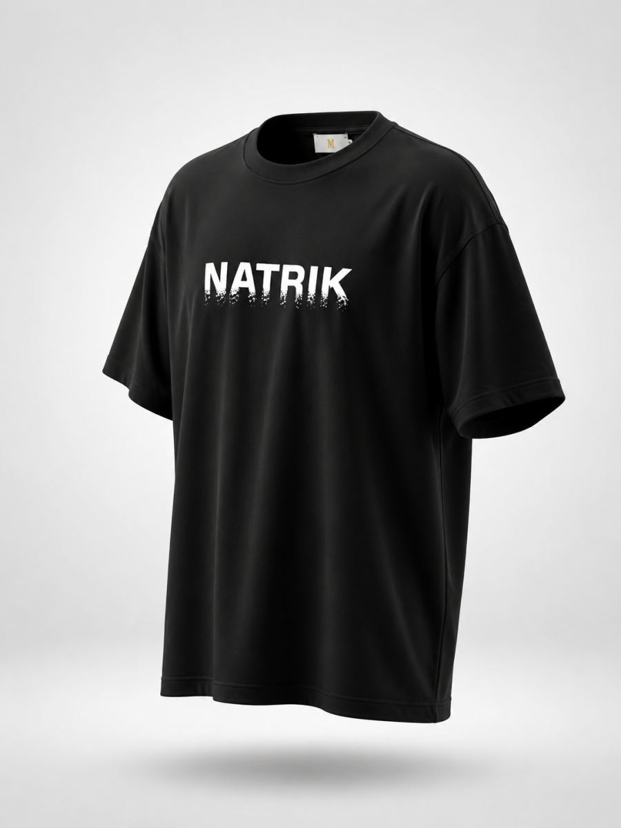 Tshirt / NATRIK — Black