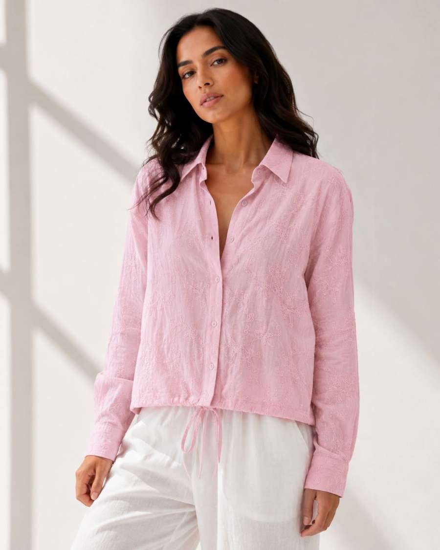 WOMEN SHIRT — pink