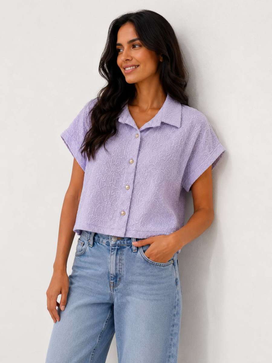 WOMEN SHIRT — Mauve