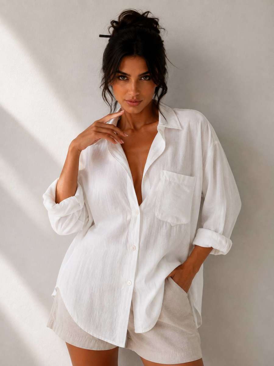 WOMEN SHIRT — White