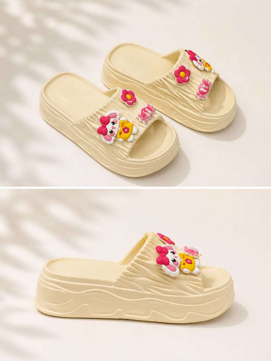 SLIPPER — Cream