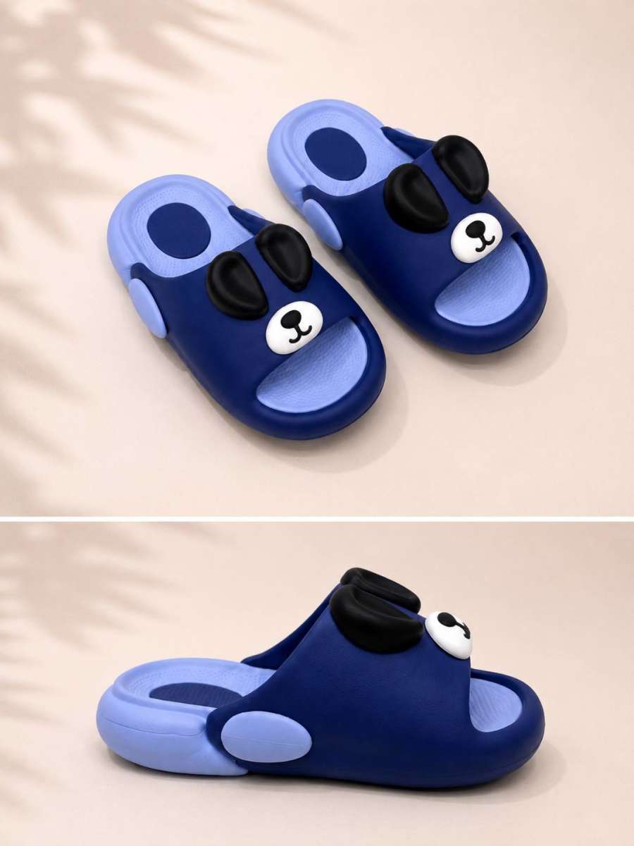 SLIPPERS — BLUE