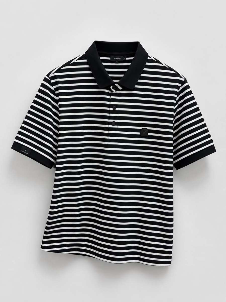 COTTON T-SHIRT — Black