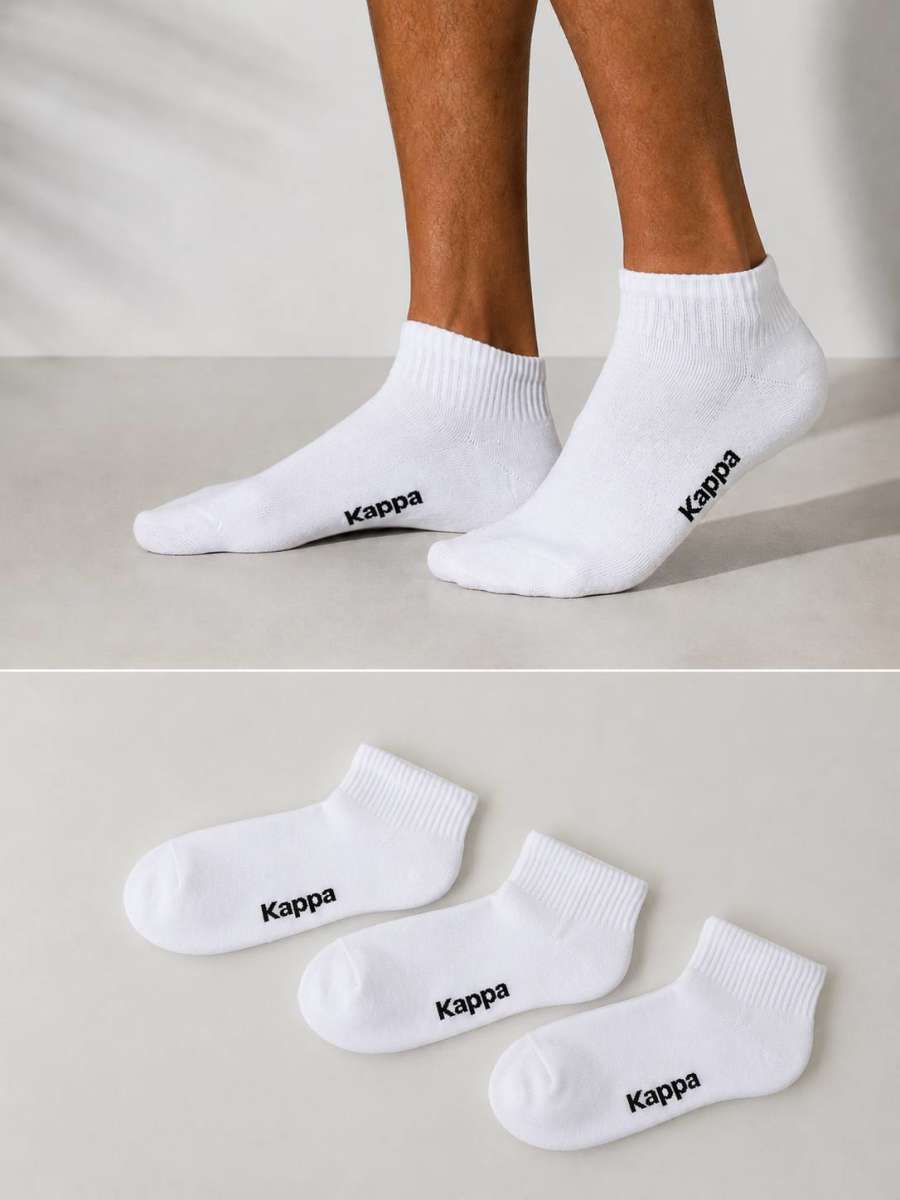 SHORT SOCKS — White
