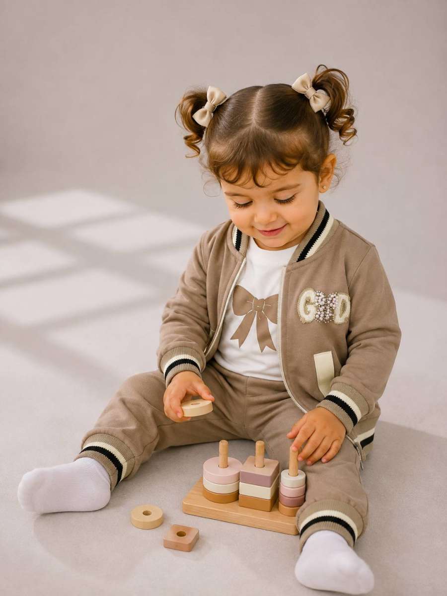 COTTON SET — beige