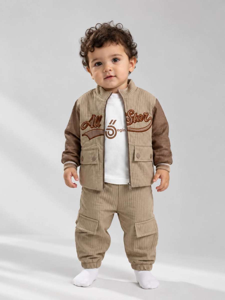 BABY SET — beige