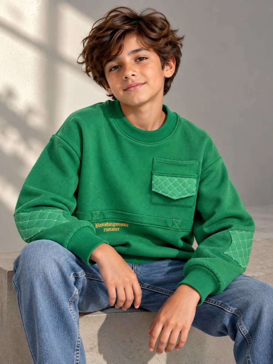KIDS HOODIE — Green