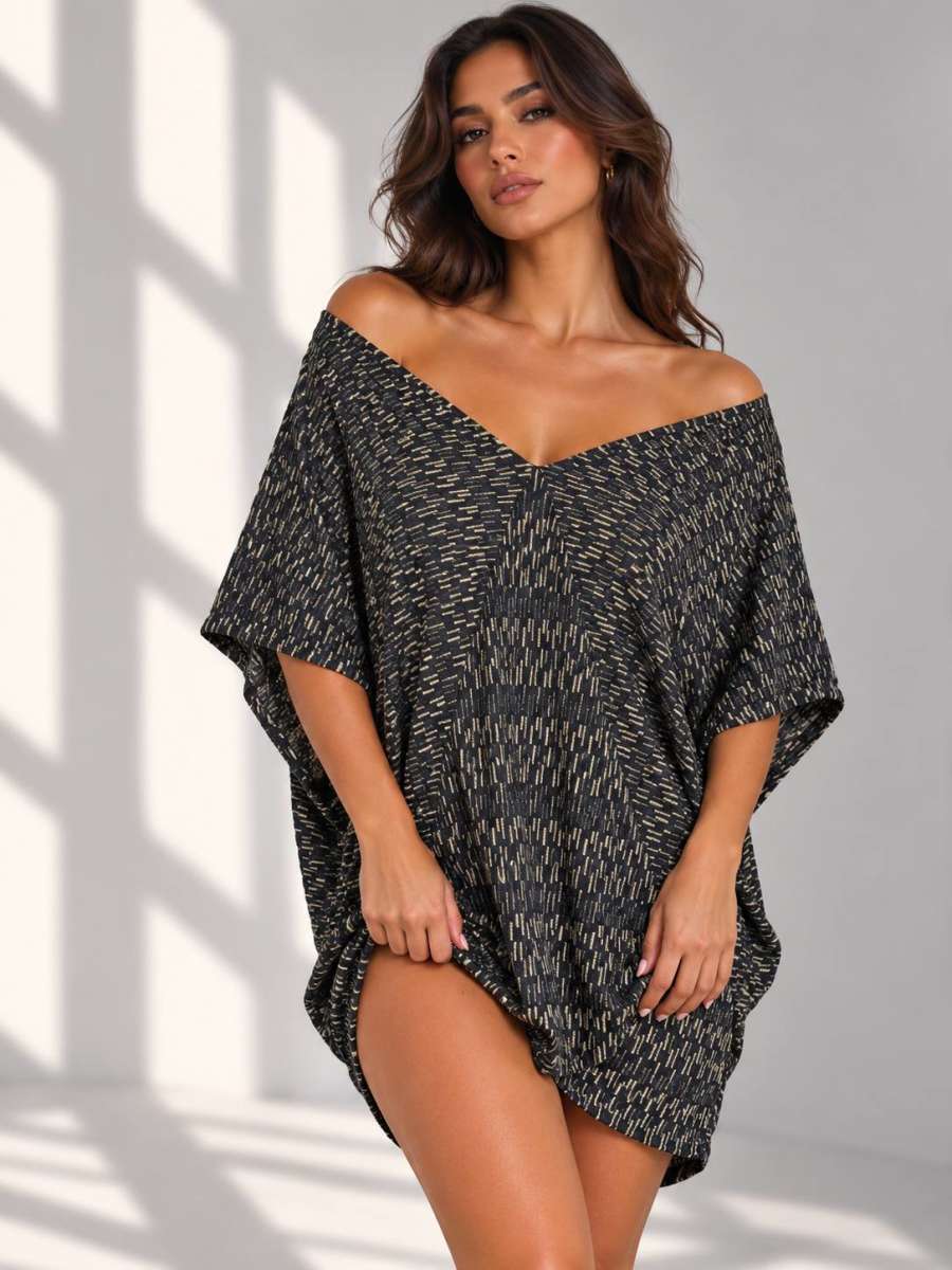 LADY DRESS — DARK GRAY 