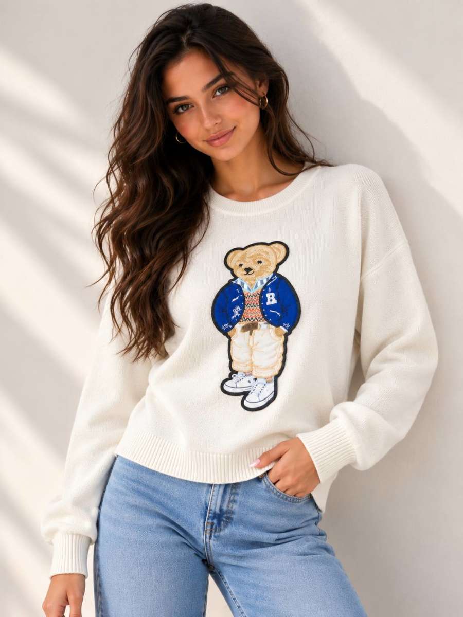 WOOL BLOUSE — White