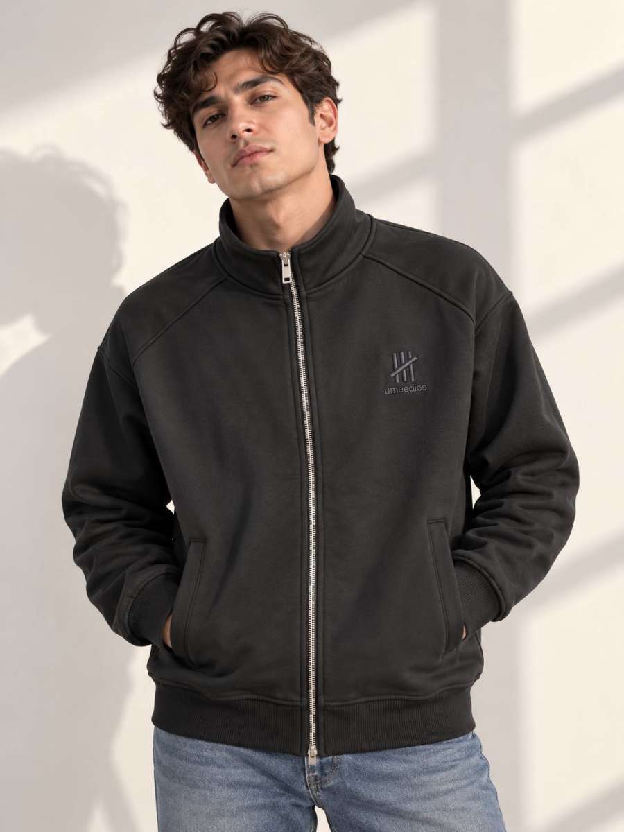 WOOL SWEATER — Black
