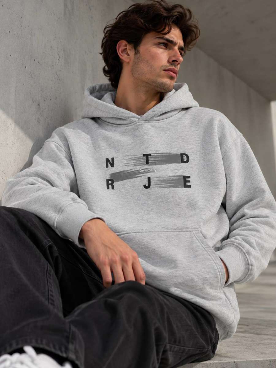 WOOL SWEATER — Light Gray