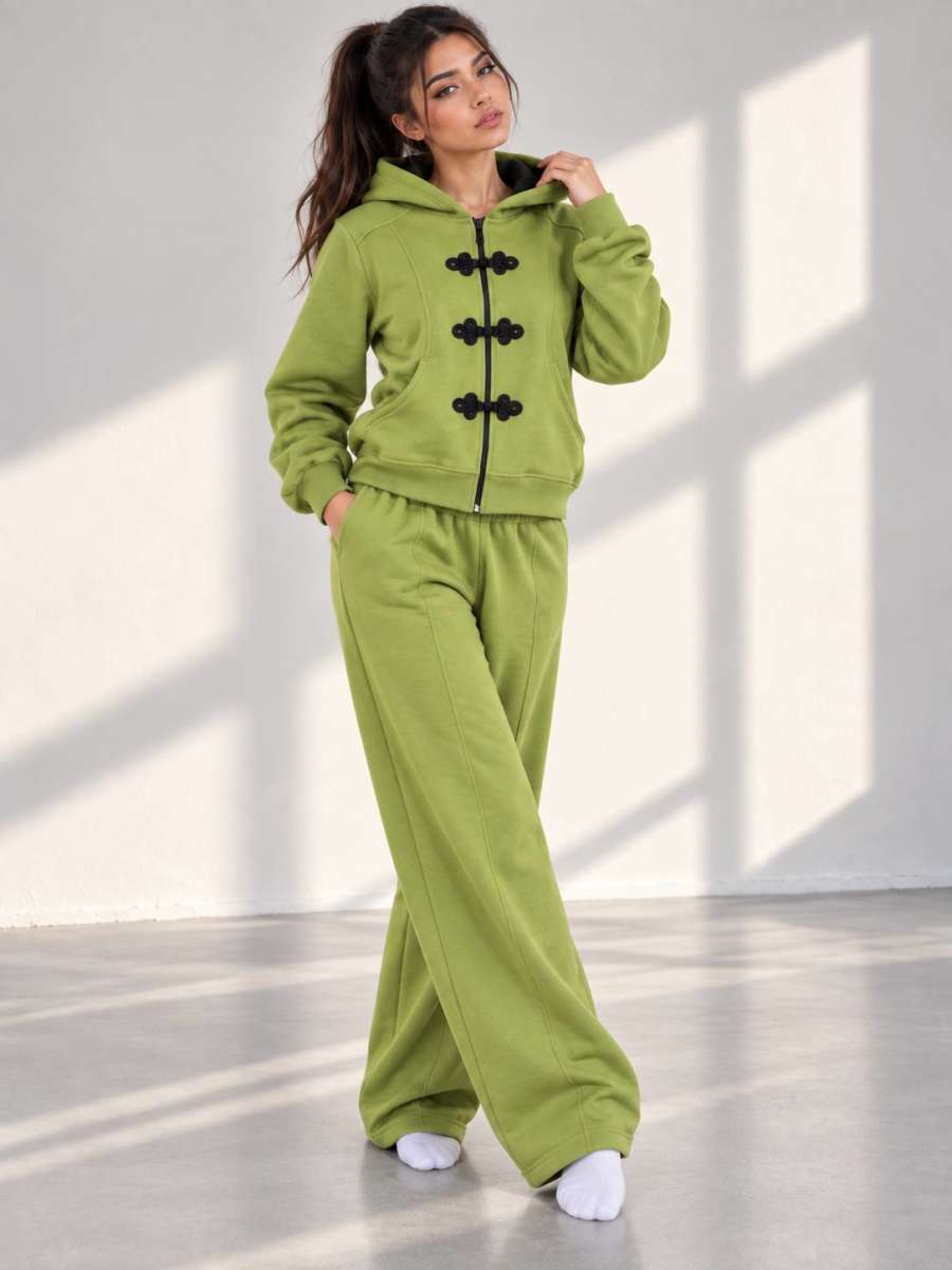 WOMEN CHINESE SET — pistach