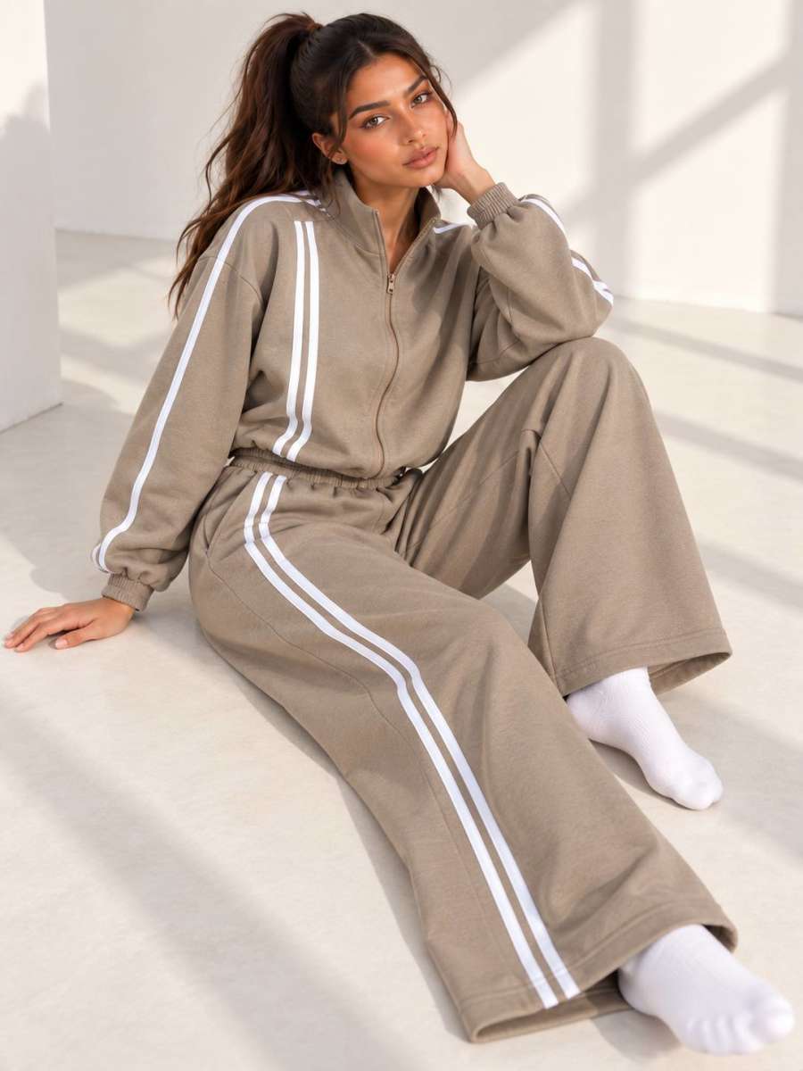 WOMEN SET — Beige