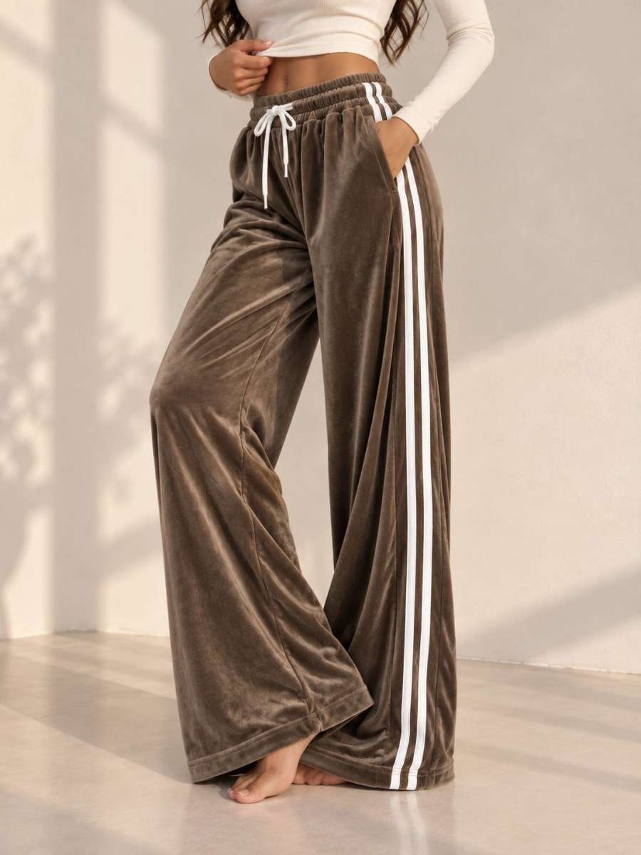 WOMEN PANT — OLIVE BROWN