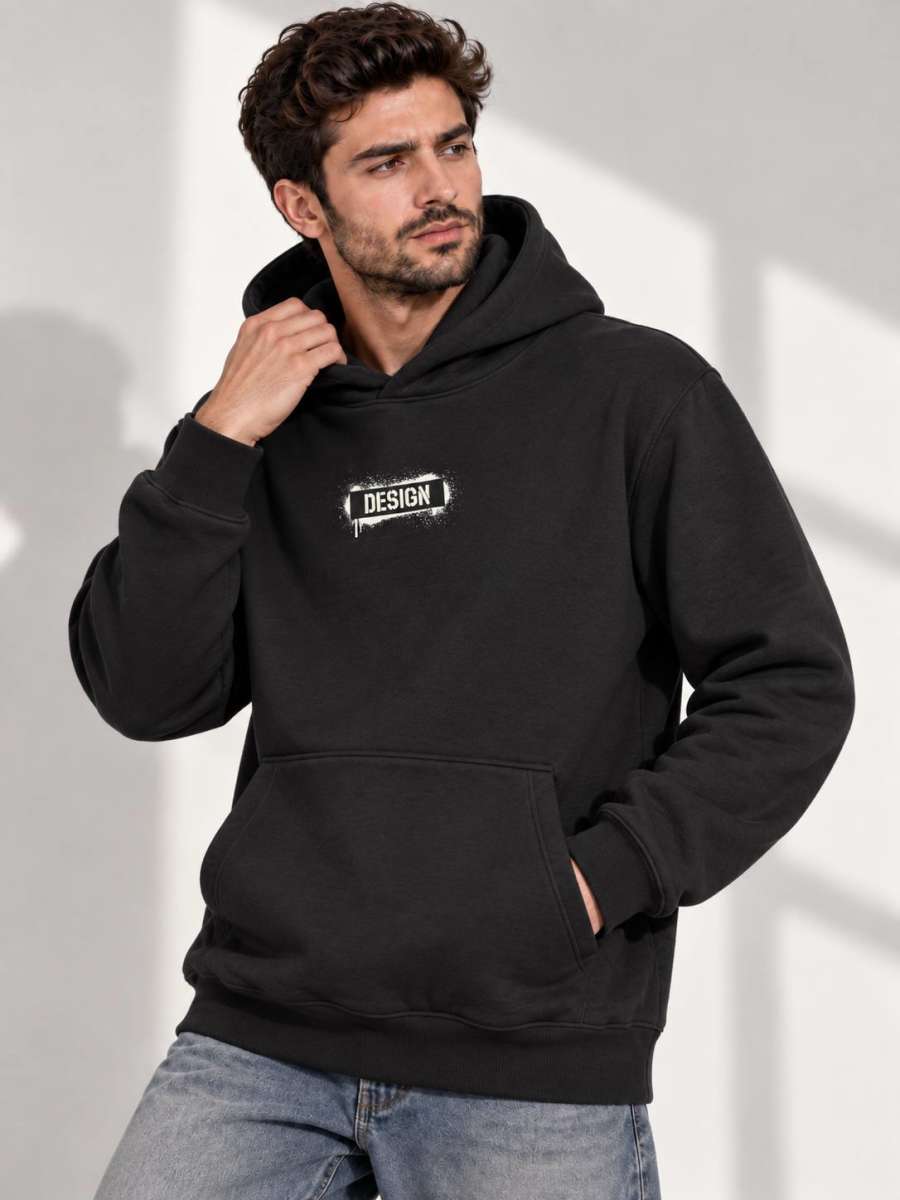 WOOL SWEATER — Black