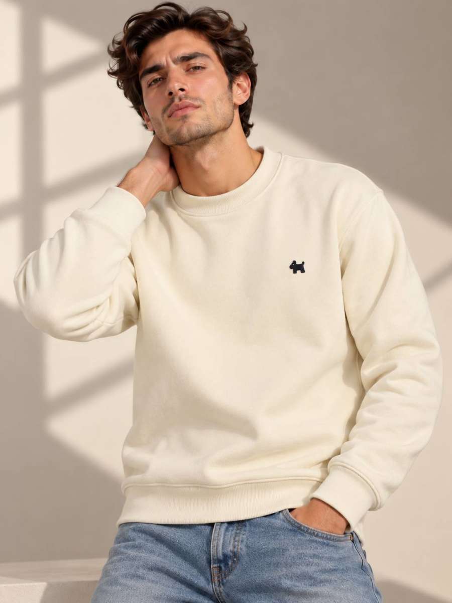 WOOL SWEATER — Off-White