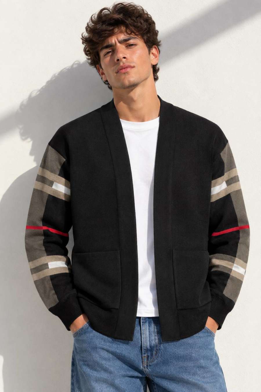 WOOL SWEATER — Black