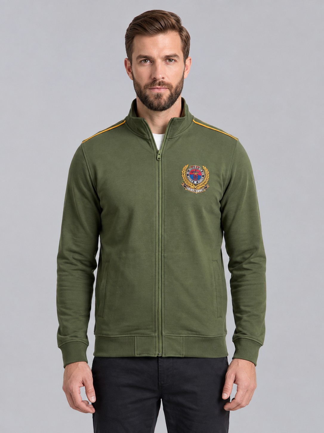 Sage Green Zip Jacket