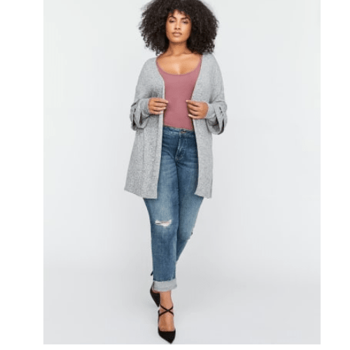 Boyfriend Jeans - Silver