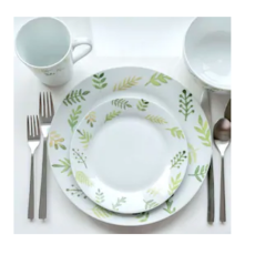 Greenery 16-Piece Dinner Set