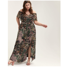 Printed Maxi Dress - City Chic