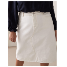 Denim Midi Skirt - Lost Ink