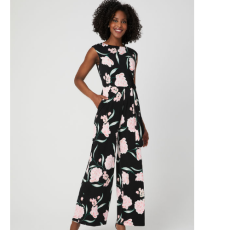 Floral Print Jumpsuit