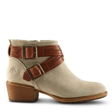 Women's Sutherlin Bay Cross Strap Ankle Boot - Taupe