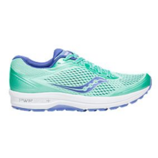 Saucony Women's Powergrid Clarion Running Shoes - Green/Violet