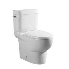 GLACIER BAY All-in-One 4.8 LPF High Efficiency Elongated 2-Piece Toilet
