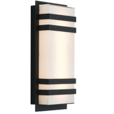 Glow Box 3 Outdoor Fixture - 18 W LED - Satin Nickel