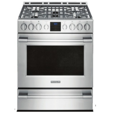 Frigidaire Professional 5 Burners 5.1-cu ft Self-Cleaning Single-Fan European Element Gas Range