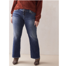 Suki Slim Bootcut Jean - Silver Jeans