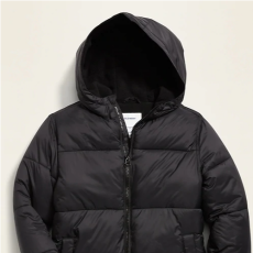 Frost-Free Hooded Puffer Jacket for Boys