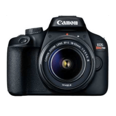 Canon EOS Rebel T100 18MP DSLR Camera with EF-S 18-55MM f/3.5-5.6 III Lens – Black