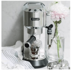 Delonghi Dedica DeLuxe Stainless Steel Espresso & Cappuccino Machine