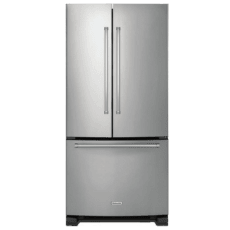KitchenAid 19.7 cubic ft Stainless Steel Bottom Freezer French Door Refrigerator